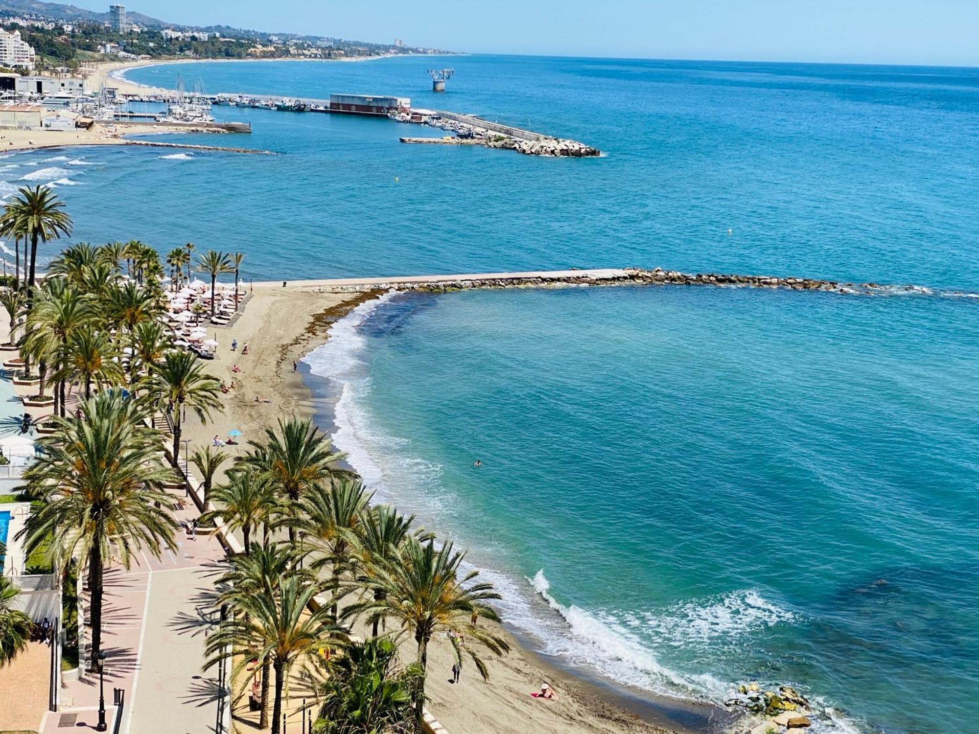 The First Line Of The Sea Apartment Marbella Esterno foto